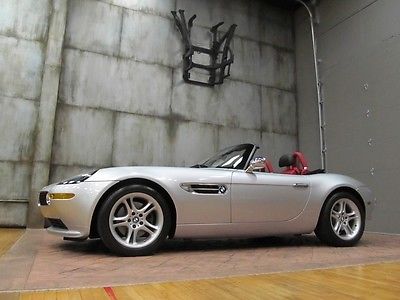 BMW : Z8 Base Convertible 2-Door 2002 bmw z 8 best color hard top 1 owner low miles silver red leather