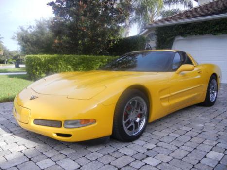 Chevrolet : Corvette 2dr Cpe 2002 chevrolet corvette coupe 1 owner 650 hp prochager supercharger