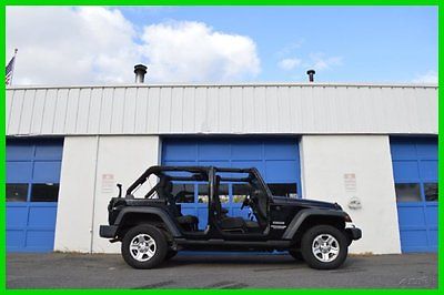 Jeep : Wrangler SPORT UNLIMITED 4X4 4WD FULL POWER AUTOMATIC SAVE REPAIREABLE REBUILDABLE SALVAGE LOT DRIVES PROJECT BUILDER FIXER THEFT STRIPPED