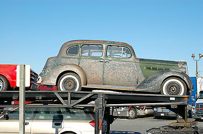Packard : 115c chrome 1937 packard
