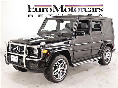 Mercedes-Benz : G-Class 4MATIC 4dr G63 AMG black designo leather with contrasting stitching g 63 4matic g55 galandewagen md