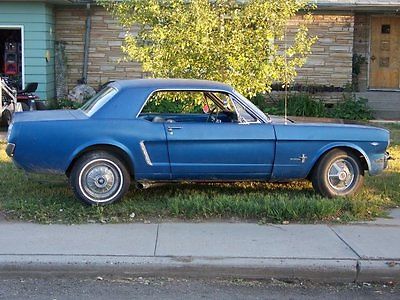 Ford : Mustang original  1965 ford mustang 289 v 8 3 speed on the floor