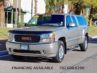 GMC : Sierra 1500 QUADRASTEER DENALI - AWD - 1500 - SNUG TOP - LEATHER - LOW MILES - RARE TRUCK - *FINANCING*