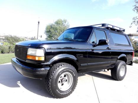 Ford : Bronco XLT SPORT 100 ca truck sport gorgeous well maintained 1994 1996 1992 1991 1990 1995