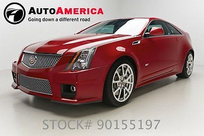 Cadillac : CTS Certified 2011 cadillac cts v 12 k miles nav sunroof vent seat rearcam aux usb clean carfax