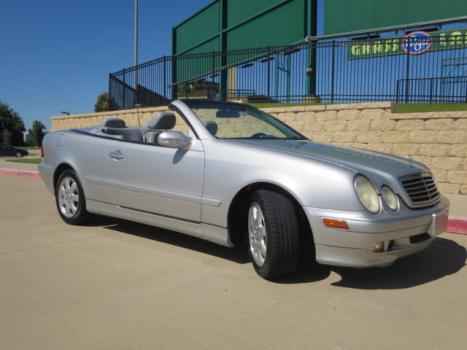 Mercedes-Benz : CLK-Class 2dr Cabriole 2003 texas own mercedes benz clk 2 dr one owner nav 97 k