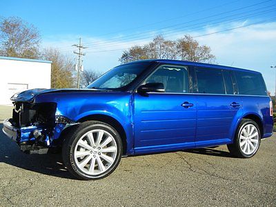 Ford : Flex SEL SEL 3.5L V6 Back Up Camera Heated Leather Seats Salvage Repairable Runs&Drives