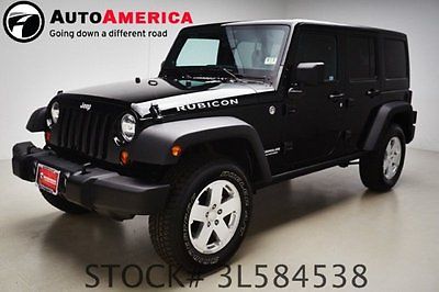 Jeep : Wrangler Rubicon Certified 2011 jeep wrangler unltd 4 x 4 rubicon 4 k low mile htd seat aux cruise one 1 owner