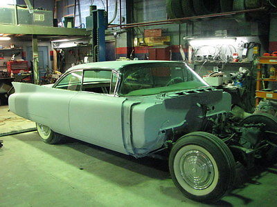 Cadillac : DeVille Base Hardtop 2-Door 1960 cadillac coupe project 45 pcs of gorgous chrome mild custom