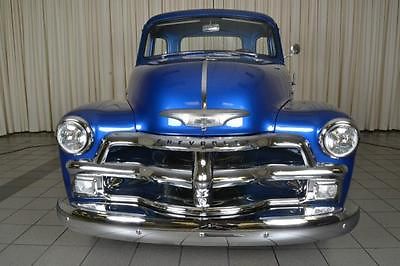 Chevrolet : Other Pickups 3100 1955 chevy 3100 5 window pick up royal blue metallic automatic transmission
