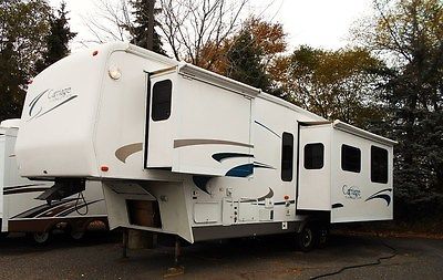 Luxury Fifth Wheel ~ 2002 CAMEO BY CARRIAGE, 33ft Long, Triple Slides