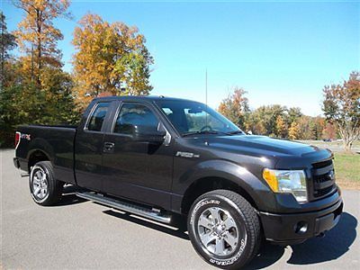 Ford : F-150 4X4 SUPERCAB STX-PACKAGE 2013 ford f 150 supercab stx 4 x 4 only 5 k miles 1 owner mint condition