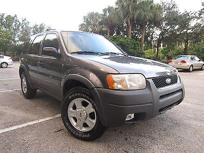 Ford : Escape XLT Sport Utility 4-Door 2002 ford escape xlt v 6 a c fla suv 1 owner clean carfax clean thruout must c