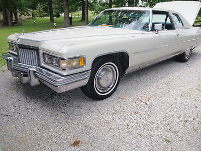 Cadillac : DeVille Base Coupe 2-Door 1975 cadillac deville base coupe 2 door 8.2 l