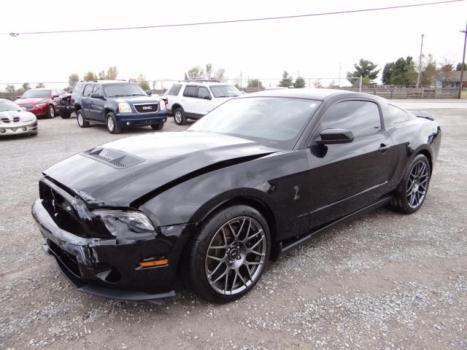 Ford : Mustang 2dr Cpe Shel 74 auto salvage repairable shelby gt 500 svt pp package 24 k miles