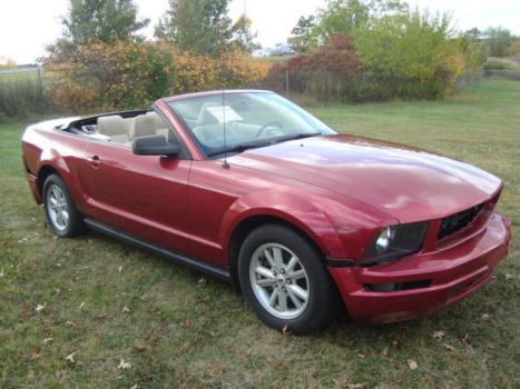 Ford : Mustang V6 Convertible Engine Runs Great Easy Fixer Mustang Convertible Salvage Rebuildable Repairable Damaged Project Wrecked Fixer
