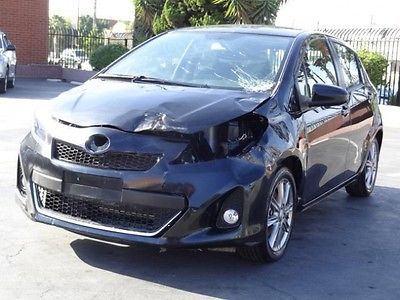 Toyota : Yaris SE 2014 toyota yaris se repairable salvage project save rebuilder wrecked fixable