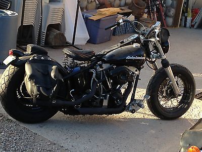 Custom Built Motorcycles : Bobber Harley custom bobber