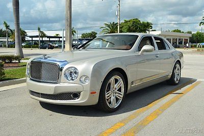 Bentley : Mulsanne Premier Specification 21 two piece bright stainless camera ventilation massage picnic adaptive deep