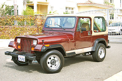 Jeep : CJ Exquisite! 1988 jeep wrangler 4.2 liter 6 cylinder only 68 k miles excellent throughout