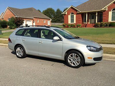 Volkswagen : Jetta TDI Wagon 4-Door 2011 vw jetta tdi wagon 45 mpg only 26 000 low miles bluetooth automatic nice