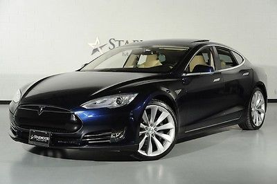 Tesla : Model S Performance Plus Performance Plus Air Suspension Pano Roof Tech Package NAV Bluetooth Htd Seats