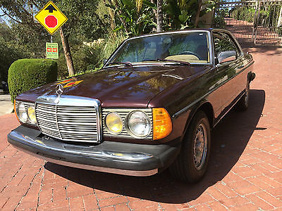Mercedes-Benz : 300-Series CD 189 k miles gorgeous candy apple mercedes 300 cd coupe 300 d diesel