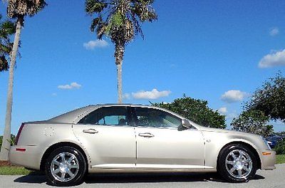 Cadillac : STS PRISTINE FLORIDA CERTIFIED! 3.6 l v 6 47 k low miles florida car bose sound sunroof onstar premium 06 07 08