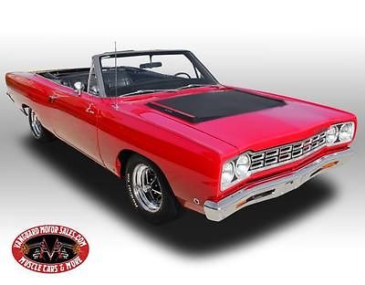 Plymouth : Satellite Convertible 68 satellite convertible 440 6 pack restored show car