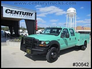 Ford : Other Pickups Crew Cab WB F-550 4WD F550 POWERSTROKE DIESEL 9 READING SERVICE BODY UTILITY 4X4 WE FINANCE