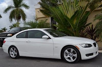 BMW : 3-Series Coupe 2007 bmw 328 i 3 series coupe 6 speed manual sunroof 71 k alpine white heated sts