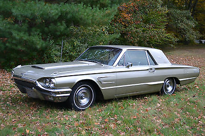 Ford : Thunderbird coupe 1965 ford thunderbird 390 v 8 49 000 miles 1 family owner fully documented survivor