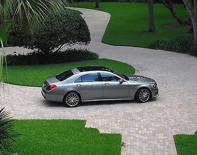 Mercedes-Benz : S-Class Nappa Leather Mercedes-Benz S550 Sedan, S-class, Palladium Silver, 1 Owner, Loaded