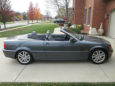 BMW : 3-Series 330cI 2001 bmw 330 ci convertible 2 door 3.0 l automatic with heated seats
