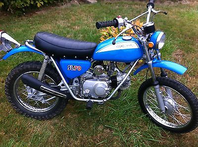 Honda : Other 1971 honda sl 70 sl 70 ahrma vintage enduro minibike minicycle xr 75 xl 70