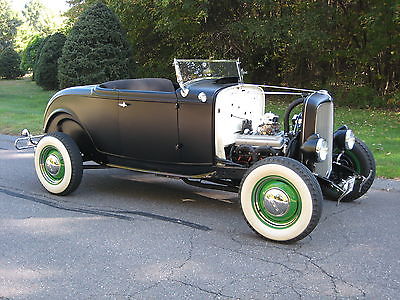 Ford : Other Roadster 1932 ford all steel highboy roadster nostalgic hot rod