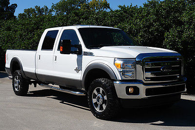 Ford : F-350 Lariat 6.7 l diesel 4 x 4 one owner lwb loaded sun roof extra clean srw sync