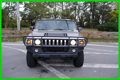 Hummer : H2 H2 H-2 6.0 LEATHER BOSE LOADED OnStar Heated Seats Repairable Rebuildable Salvage Wrecked Runs Drives EZ Project Needs Fix Low Mile