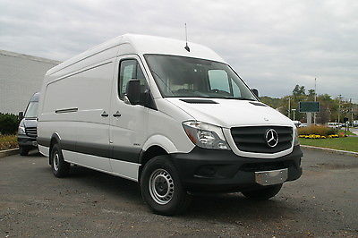 Mercedes-Benz : Sprinter LARGE CARGO VAN 2014 mercedes benz extended 2500 cargo with fed ex package delivery shelving pkg