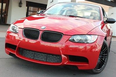 BMW : M3 Base Coupe 2-Door 2013 bmw m 3 coupe 7 sp smg transmission red blk like new in out 1 owner