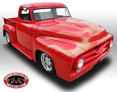 Ford : Other Pickups up Resto-Mod 55 ford f 100 resto mod a c ps 4 wheel disc custom wow