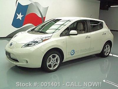 Nissan : Leaf NAV 2011 nissan leaf sv zero emission electric nav rear cam