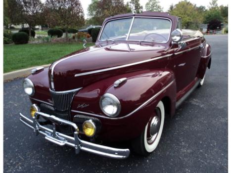 Ford : Other STUNNING!!!! RESTOERD 1941 FORD SUPER DELUXE CONVERTIBLE IN STUNNING CONDITION GREAT DRIVING!