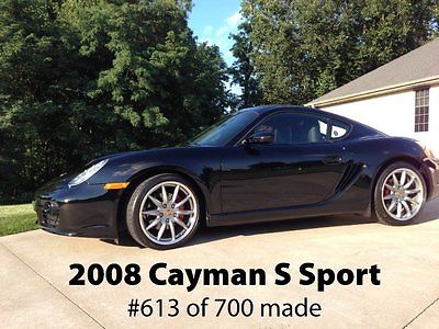 Porsche : Cayman S Sport Edition 08 porsche cayman s sport edition coupe 11388 miles