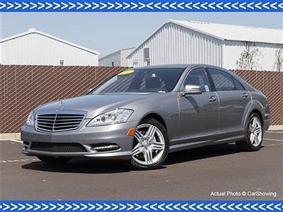 Mercedes-Benz : S-Class 4dr Sedan S550 RWD 2013 s 550 certified pre owned at authorized mercedes benz dealer value priced
