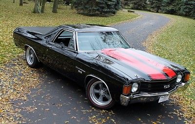 Chevrolet : El Camino SS 1972 chevrolet el camino ss true ss numbers match factory a c