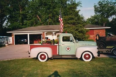 Ford : F-100 Pickup 1951 ford f 100 vintage pickup truck excellent restorable condition