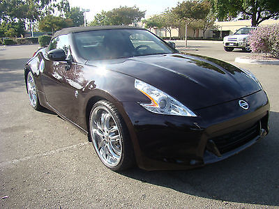 Nissan : 370Z Convertible 2-Door 2012 nissan 370 z roadster convertible automatic hid power top only 6 k miles