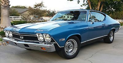 Chevrolet : Chevelle CHEVELLE SS 1968 chevelle 396 ss with 396 ce ls 78 375 hp stunning car