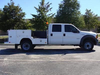 Ford : F-550 Service Utility Crew Cab ,6.0L Diesel, Only 64K miles, 1 Owner 17 Service Records